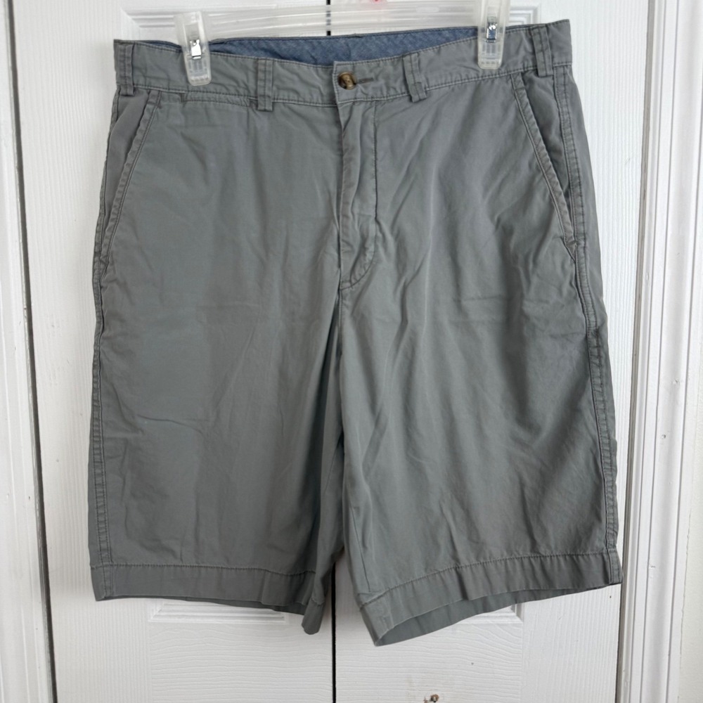 Polo Ralph Lauren Relaxed Fit Chino Shorts 31 Grey Preppy Minimalist Classic